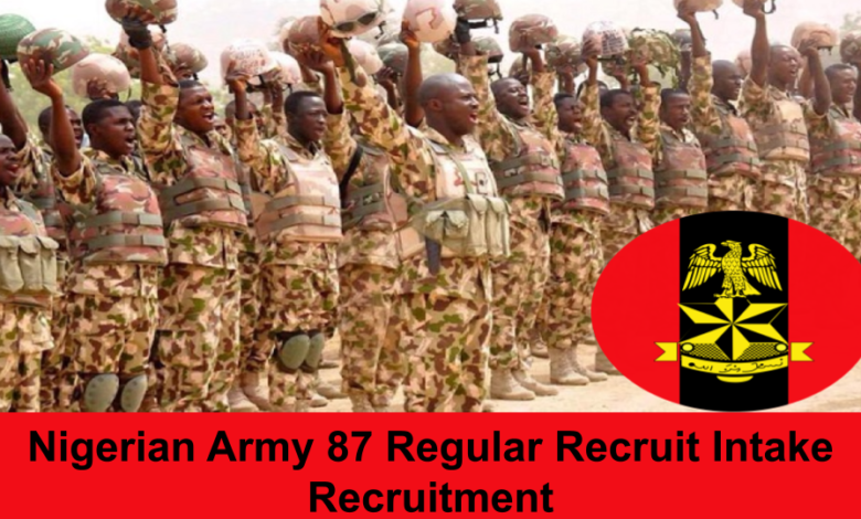 Nigerian Army Recruitment 2024/2025 Application Form Portal @ recruitment.army.mil.ng